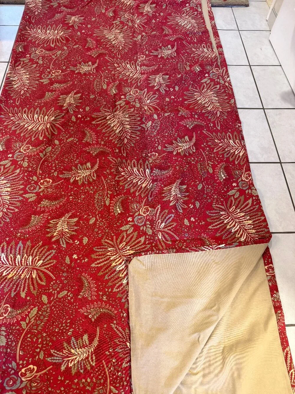 Full/Queen sized comforter duvet cover